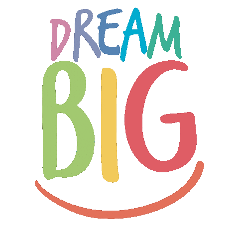 Anianuco dream big positive dreambig Sticker