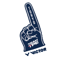 Chinese Taipei Tokyo Sticker by VICTOR