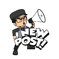 Happy New Post Sticker