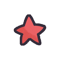 Red Star Rot Sticker by POLARIS Convention