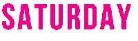 Saturday Festival Vibes Sticker by Buzzstock