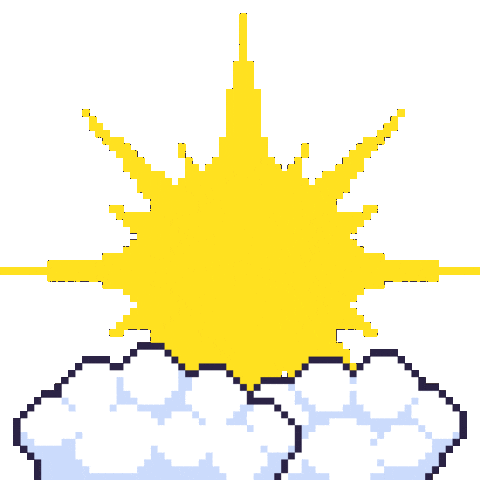 Morning Hello Sticker by Potatoz by 9GAG