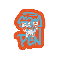 mcm_wolrdwide mcm 스티커 mcmworldwide 샘바이펜 Sticker