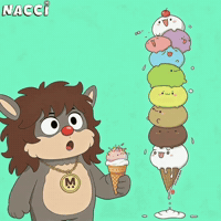 Melting Ice Cream GIF