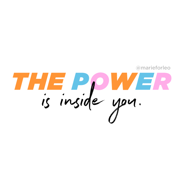 MarieForleoInternational power marie unstoppable limitless Sticker