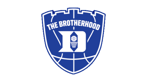 College Basketball Logo Sticker by Duke Men's Basketball