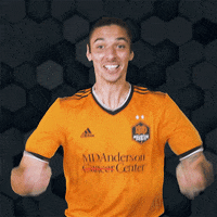 Excited Zarek Valentin GIF by Houston Dynamo FC