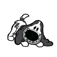 Dog Charlie Sticker by Woezel & Pip