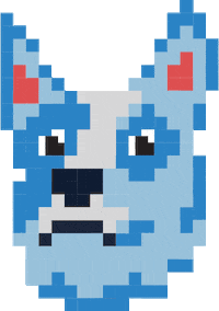 uglyxmasrashie dog summer beauty sun Sticker