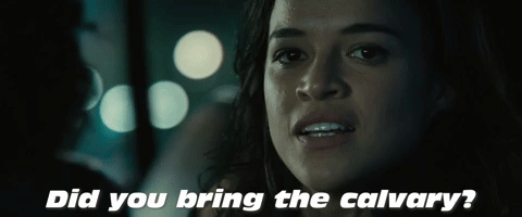 Did You Bring The Calvary?