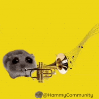 Coin Trumpet GIF by Sad Hamster