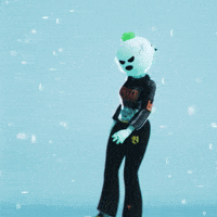 Bozoverse fashion cool scary digital GIF