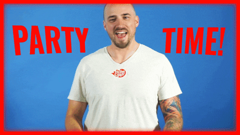 Its Friday Finger Guns GIF by StickerGiant