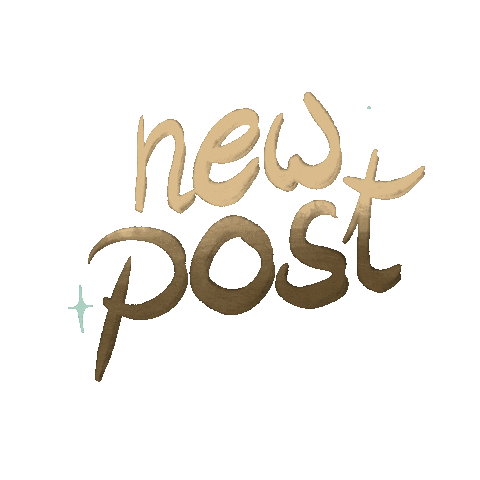 Post Sparkle Sticker by Manufakturica