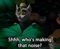 madagascar shut up GIF