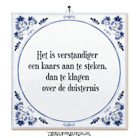 Hoop Rust Sticker by Tegelspreuken.nl