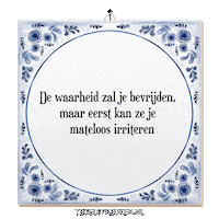 Nl Spreuk Sticker by Tegelspreuken.nl