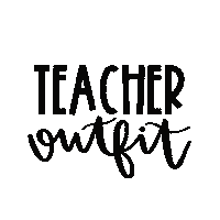 myteacherstyle teacher style my teacher style teacher outfit Sticker