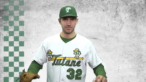 athletics strike out GIF by GreenWave