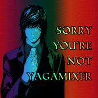 yagamixfr light yagami teru mikami yagamixfr sorry you arent yagamixfr GIF