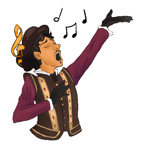 Pieten Sticker by De Staff van Sinterklaas