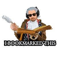 Bookmark Saving For Later Sticker