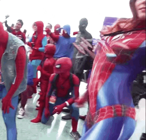 excited spider-man GIF by The Sean Ward Show