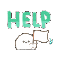 Dog Help Sticker