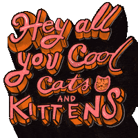 Cat Fun GIF by Britt. Does. Design
