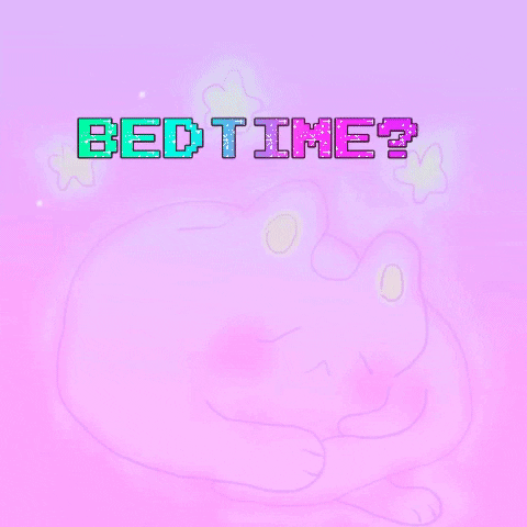 sleepy cat GIF by cait robinson