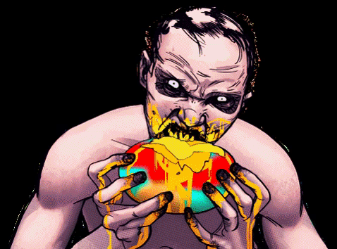 beer zombie GIF