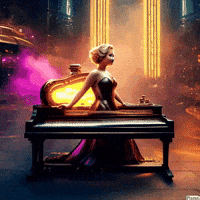 Piano Clubhouse GIF by Gallery.fm