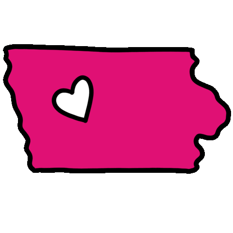 Paigemeredith giphyupload iowa midwest iowa state Sticker