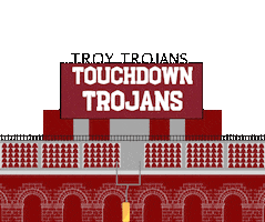 troy trojans Sticker by troyuniversity