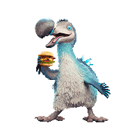 Hungry Fast Food Sticker by Dodo Australia