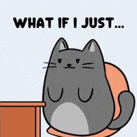 Plotting What If GIF by MESA My Emotional Support Animal