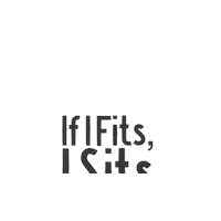 Cat If I Fits I Sits Sticker by Zoetis Petcare