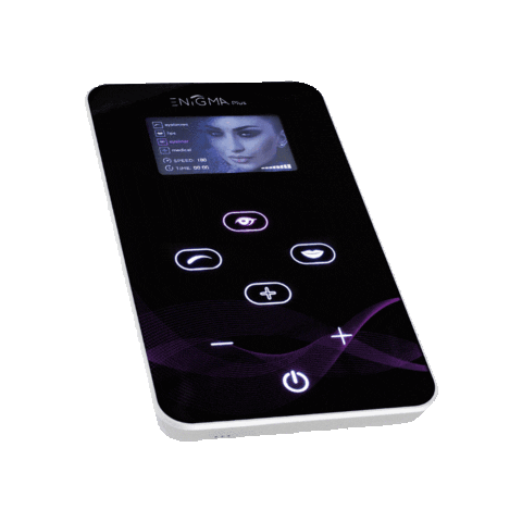 EnigmaPMU giphygifmaker lips eyebrows brows Sticker