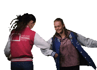 Happy Dance Sticker by Nieuwe Schoolfoto