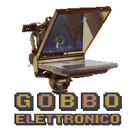 8Bit Teleprompter Sticker by Gobbo_Elettronico