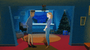 Under The Mistletoe Kiss GIF by Kelly Clarkson