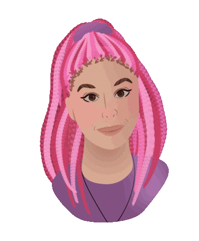 Girl Sticker by Three Polska