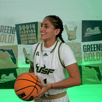 Womens Basketball GIF by USF Athletics