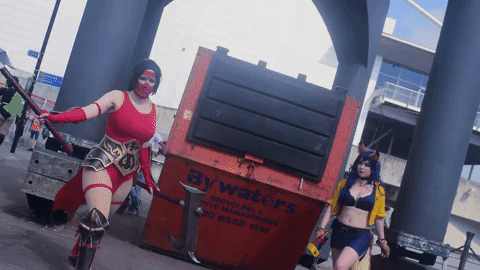 cosplay lol GIF