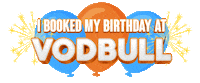 Birthday Student Sticker by Vodbull UK
