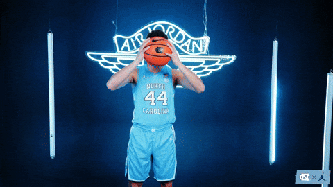 University Of North Carolina Basketball GIF by UNC Tar Heels