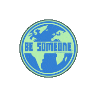 besomeone_world world planet be someone besomeone Sticker