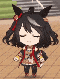 Chibi Umamusume GIF