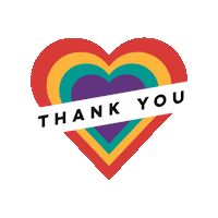 bffmantova love heart thanks lgbtq Sticker