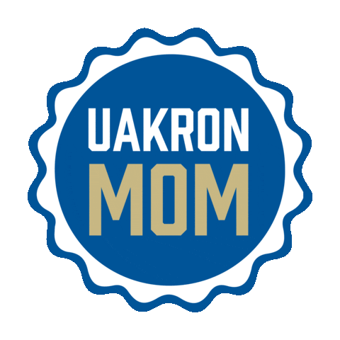 Uakron Sticker by The University of Akron